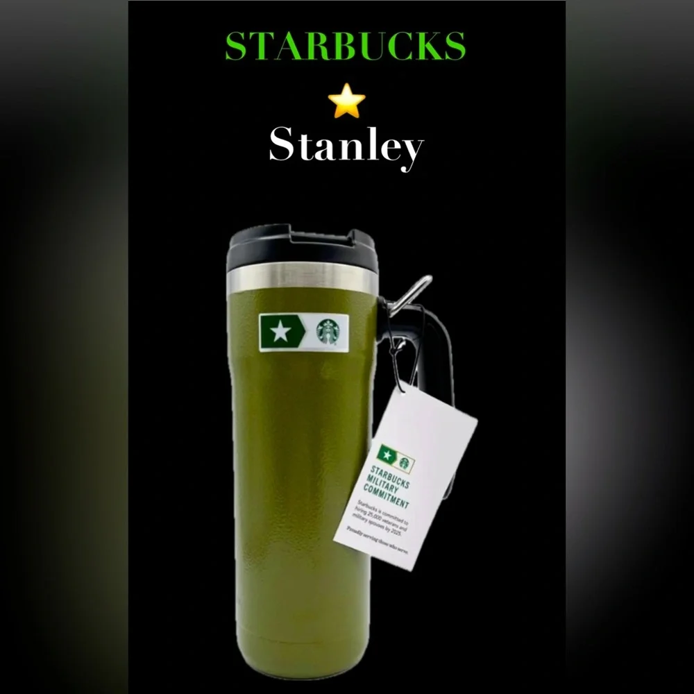 💚Starbucks Stanley Military Special Edition Tumbler (New with Tags)💚 - Picture 1 of 8